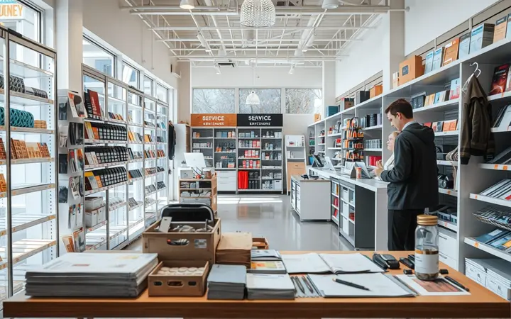 客临福服务过的便利店类型门店内景